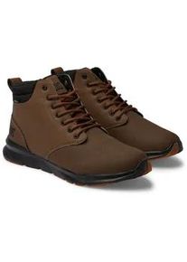 Stiefel DC Shoes "Mason 2", Herren, Gr. 12(46), braun (schwarz braun), Obermaterial:Obermaterial: Leder [Kuh] / Futter: Textil / Au&szlig;ensohle: Gummi;, Schuhe Stiefel