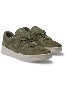 Sneaker DC Shoes "Construct", Herren, Gr. 7,5(40), gr&uuml;n (army, olive), Obermaterial:54.6% Leder, 20.9% Synthetikmaterial, 25.5% Microfaser;, Schuhe Sneaker