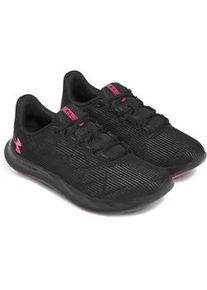 Laufschuh Under Armour "UA W Charged Speed Swift", Damen, Gr. 36,5, schwarz (schwarz, schwarz, pink), Textil, Schuhe Laufschuh