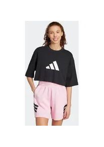 T-Shirt Adidas SPORTSWEAR "FUTURE ICONS 3 BAR LOGO", Damen, Gr. XL, schwarz, Obermaterial: 100% Baumwolle, Rundhals, Shirts T-Shirt, klassischer Rundhalsausschnitt, sportlicher Stil, ohne Verschluss