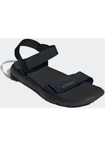 Outdoorsandale Adidas TERREX "HYDROTERRA LIGHT SANDALE", Herren, Gr. 47, schwarz (core schwarz, core schwarz, grau four), Textil, Schuhe Outdoorsandale