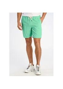 Shorts LINDBERGH "Freizeitshorts Relaxed Fit", Herren, Gr. XL, gr&uuml;n (bright gr&uuml;n), Obermaterial: 100% Baumwolle, unifarben, relaxed fit, Hosen Shorts