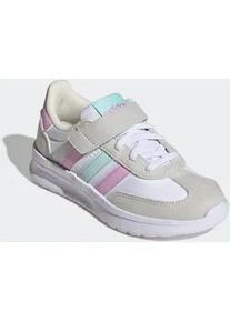Sneaker Adidas SPORTSWEAR "RUN 70S 2.0 KIDS", M&auml;dchen, Gr. 35, cloud wei&szlig;, bliss lila, halo mint, Leder, Textil, Schuhe Sneaker, f&uuml;r Kinder & Jugendliche