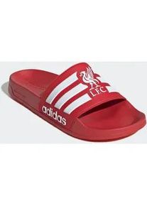 Badesandale Adidas SPORTSWEAR "ADILETTE SHOWER LIVERPOOL BADESCHLAPPEN", Herren, Gr. 48,5, supplier colour, ftwr wei&szlig;, supplier colour, Synthetik, Schuhe, Badelatschen