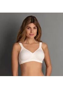 Soft-BH Rosa Faia "Twin", Damen, Gr. 105, Cup F, beige (champagner), Stoff, Obermaterial: 70% Polyamid, 30% Elasthan, clean, leicht gl&auml;nzend, unifarben, normal, BHs Soft-BH, ohne B&uuml;gel, verstellbare Tr&auml;ger, weich, schlicht, atmungsaktiv