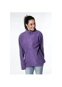 Fleecejacke DEPROC ACTIVE "CAMBLY Lady", Damen, Gr. 44L, lila, 100% Polyester, mit Gummizug, Jacken Sportbekleidung Outdoorbekleidung Fleecejacke &Uuml;bergangsjacke, mit Teddy-Fleece, auch in Gro&szlig;en Gr&ouml;&szlig;en erh&auml;ltlich