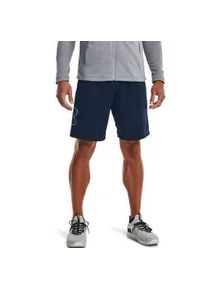 Shorts Under Armour "UA TechTM Shorts mit Grafik", Herren, Gr. 5XL, N-Gr, blau (marine), Obermaterial: 100% Polyester, Hosen Shorts, f&uuml;r Outdoor- und Sportmode, leichtes Material, sportlicher Stil