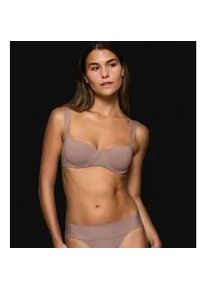 Balconette-BH Triumph "Body Make-Up Illusion", Damen, Gr. 90, Cup C, chocolate mousse, Microtouch, Obermaterial: 49% Polyamid, 36% Polyester, 15% Elasthan, unifarben, Basic, BHs Balconette-BH, Komfort B&uuml;gel, gef&uuml;ttert, seidenweiche Microfaser, atmungsaktiv