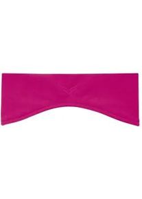 Stirnband TRIGEMA "TRIGEMA Fleecestirnband", Jungen, Gr. 3, pink (magenta), Kunstfaser, M&uuml;tzen Stirnband