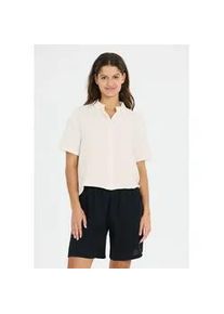 Funktionsshirt CRUZ "Melany", Damen, Gr. 38, wei&szlig;, 100% Baumwolle, unifarben, normal, ohne Ausschnitt, Shirts Funktionsshirt, aus atmungsaktivem Baumwollmaterial