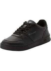 Sneaker Champion "NEWMAN Low Cut Shoe", Herren, Gr. 42, schwarz (triple nbk), Synthetik, Schuhe Sneaker