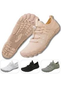 Barfu&szlig;schuh DOTALES "Balancestep Barfu&szlig;schuhe Damen & Herren Barfu&szlig;schuhe", Herren, Gr. 42, Normalschaft, beige, EVA, Polyester, Polyurethan, Textil, Schuhe Barfu&szlig;schuh, Minimalschuhe