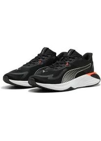Trainingsschuh Puma "PWR HYBRID TR", Damen, Gr. 47, Puma schwarz, Puma wei&szlig;, glowing rot, gray echo, Textil, Schuhe, mit ProFoam-D&auml;mpfung, mit TPU-Fersenklammer, mit PWRTAPE