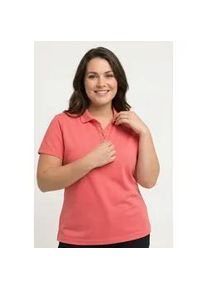 Poloshirt Maier Sports "D GG Poloshirt", Damen, Gr. 44, pink, Web, Obermaterial: 100% Polyester, unifarben, hoch geschlossener Ausschnitt, eingesetzt eingefasste Kante, Shirts