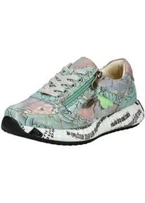 Sneaker Laura Vita "Laura Vita Sneaker Leder/Textil", Damen, Gr. 38, pistachio, Leder, Textil, Schuhe Sneaker