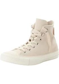 Sneaker Converse "CHUCK TAYLOR ALL STAR LEATHER", Damen, Gr. 37,5, light dune, egret, light dune, Leder, Schuhe Sneaker