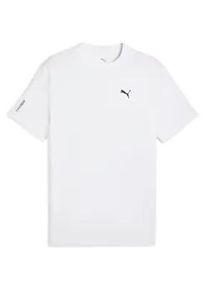 T-Shirt Puma "TECH TEE", Damen, Gr. M, wei&szlig; (Puma wei&szlig;), Jersey, Obermaterial: 100% Baumwolle, unifarben, regular fit normal, Rundhals, Shirts T-Shirt, Regular Fit, Kurzarm, sportlicher Stil, Rundhalsausschnitt