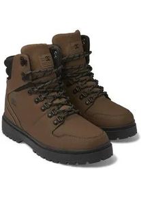 Stiefel DC Shoes "Peary Tr", Herren, Gr. 7(39), braun (braun, schwarz), Obermaterial:Obermaterial: Leder (Kuh) / Futter: Textil / Au&szlig;ensohle: Gummi;, Schuhe Stiefel