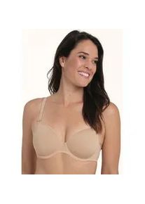 B&uuml;gel-BH Rosa Faia "Selma Pure", Damen, Gr. 80, Cup E, desert, Spacer, Obermaterial: 65% Polyester, 23% Polyamid, 12% Elasthan, unifarben, BHs B&uuml;gel-BH, Spacer Schale, mit B&uuml;gel, schlicht, weich, verstellbare Tr&auml;ger