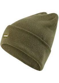 Levi's Strickm&uuml;tze LEVI'S KIDS, Jungen, Gr. - (110/164), four leaf clover, Strick, Kunstfaser, M&uuml;tzen Strickm&uuml;tze, mit Umschlag