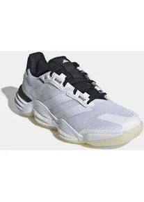 Hallenschuh Adidas PERFORMANCE "STABIL 16 INDOOR", Damen, Gr. 38, cloud wei&szlig;, cloud wei&szlig;, core schwarz, Synthetik, Textil, Schuhe Hallenschuh, Handballschuh