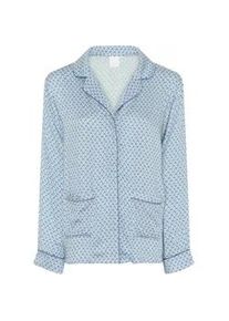 Pyjama CCDK COPENHAGEN "CCDK Copenhagen sleep shirt Josephine", Damen, Gr. M, windsurfer, Obermaterial: 95% Viskose, 5% Elasthan, Homewear-Sets Pyjama