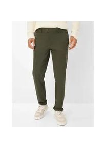 Chinohose Eurex By Brax "Style JIM", Herren, Gr. 25, Normalgr&ouml;&szlig;en, olivgr&uuml;n, Web, 98% Baumwolle, 2% Elasthan, Hosen Chinohose