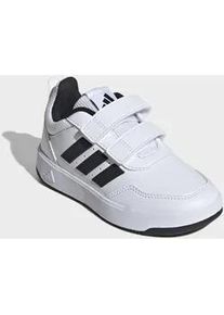 Sneaker Adidas SPORTSWEAR "TENSAUR SPORT 3.0 CF K", Damen, Gr. 33, cloud wei&szlig;, core schwarz, cloud wei&szlig;, Synthetik, Textil, Schuhe Sneaker, mit Klettverschluss, f&uuml;r Kinder & Jugendliche