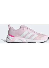 Trainingsschuh Adidas PERFORMANCE "DROPSET CONTROL", Damen, Gr. 38, almost pink, ftwr wei&szlig;, lucid pink, Textil, Schuhe