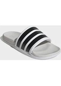 Badesandale Adidas SPORTSWEAR "ADILETTE COMFORT 2.0 BADESCHLAPPEN", Herren, Gr. 39, cloud wei&szlig;, core schwarz, crystal wei&szlig;, Synthetik, Schuhe, Badelatschen