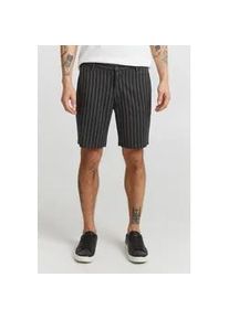 Chinoshorts Blend "BHAmur", Herren, Gr. 3XL, US-Gr&ouml;&szlig;en, charcoal mix, 79% Polyester, 19% Viskose, 2% Elasthan, regular fit kurz, Hosen Chinoshorts, Chino Shorts mit Nadelstreifen