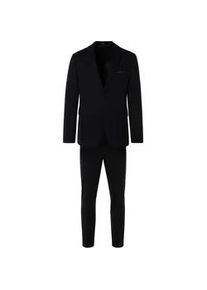 Anzug Thomas Goodwin "2835-90", Herren, Gr. 54, Normalgr&ouml;&szlig;en, navy, 60% Polyester, 35% Viskose, 5% Elasthan, unifarben, slim fit, Anz&uuml;ge, mit schmalem Schnitt