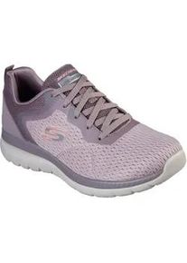 Berufsschuh Skechers "BOUNTIFUL - QUICK PATH", Damen, Gr. 37, lavendel, Lederimitat, Textil, Schuhe, Freizeitschuh, Halbschuh, Schn&uuml;rschuh mit gepolsterter Innensohle