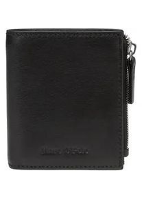 Marc O'Polo Geldb&ouml;rse MARC O'POLO "aus edlem Rindleder", Herren, schwarz, Leder, unifarben, Kleinlederwaren