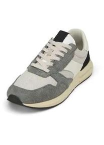 Marc O'Polo Sneaker MARC O'POLO "aus Mesh und Veloursleder", Herren, Gr. 43, dapple gray, griffin, Obermaterial: 80% Leder (Rind), 20% Polyester, unifarben, Schuhe Sneaker