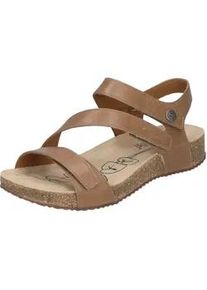 Sandale Josef Seibel "Tonga 25, beige", Damen, Gr. 42, beige (creme), Obermaterial: 100% Rindsleder Leather cow., Schuhe Sandale