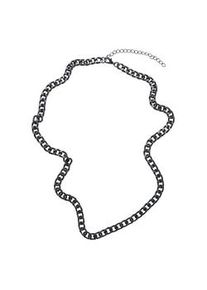 Edelstahlkette Urban Classics "Urban Classics Unisex Long Basic Chain Necklace", schwarz, Halsketten, Damen, onesize, Eisen, Edelstahlkette