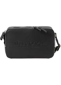 Marc O'Polo Umh&auml;ngetasche MARC O'POLO "aus einer Lederalternative aus recyceltem Polyester", Damen, Gr. B/H/T: 22cm x 14cm x 7cm, schwarz, Polyester, unifarben, Taschen Umh&auml;ngetasche