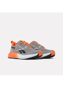 Laufschuh Reebok "VERSE", Herren, Gr. 44,5, grau, schwarz, atomic tangerine, Synthetik, Textil, Schuhe Laufschuh