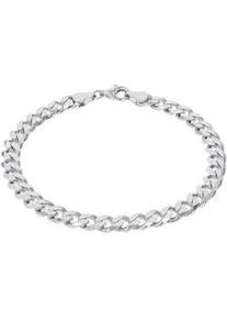 Panzerarmband Amor, silberfarben, Armb&auml;nder, Herren, 21cm, Silber 925 (Sterlingsilber), Panzerarmband
