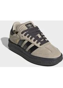 Sneaker Adidas ORIGINALS "SAMBA XLG", Damen, Gr. 38,5, stone khaki, core schwarz, utility schwarz, Leder, Schuhe Sneaker, f&uuml;r Kinder & Jugendliche
