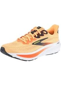 Laufschuh Brooks "Brooks GHOST 17", Herren, Gr. 48,5, blazing orange, gelb, ebony, Textil, Schuhe Laufschuh