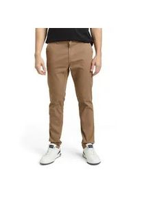 Chinohose Tom Tailor, Herren, Gr. 33, L&auml;nge 36, caribou beige, Web, Obermaterial: 98% Baumwolle, 2% Elasthan. Futter: 65% Polyester, 35% Baumwolle, unifarben, slim fit lang, Hosen Chinohose, mit Stretch