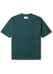 T-Shirt PAS DE MONACO "Pas De Monaco TE DE BASE T-SHIRT", Damen, Gr. XL, forest, 100% Baumwolle, mehrfarbig, oversize, Rundhals, Shirts T-Shirt