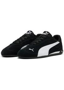 Sneaker Puma "REPLICATCH SD", Herren, Gr. 38, Puma schwarz, Puma wei&szlig;, Leder, Schuhe Sneaker, Obermaterial aus Leder, leicht profilierte Gummilaufsohle
