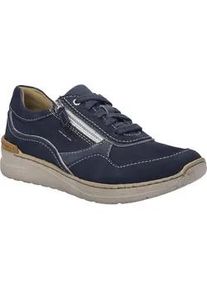 Sneaker Josef Seibel "Sally 02, ocean", Damen, Gr. 42, blau (ocean), Obermaterial: 100% Rindsleder Leather cow., Schuhe Sneaker