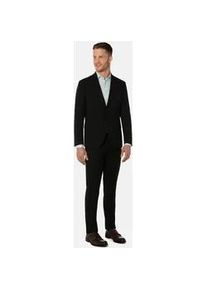 Anzug Thomas Goodwin "Anzug", Herren, Gr. 50, Normalgr&ouml;&szlig;en, schwarz, 80% Polyester, 20% Viskose, unifarben, slim fit, Anz&uuml;ge, im Slim-Fit, 10103-0-20039