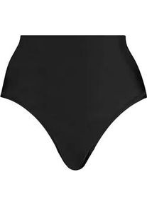 Highwaist-Bikini-Hose Puma "Puma SWIM WOMEN HIGH WAIST BRIEFS", Damen, Gr. XS, N-Gr, schwarz, Obermaterial: 80% Polyamid, 20% Elasthan, Badehosen, mit hohem Beinausschnitt, elastisch