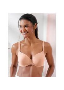 T-Shirt-BH Mey, Damen, Gr. 95, Cup C, camel, 77% Polyamid, 23% Elasthan, BHs T-Shirt-BH