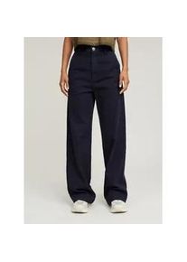 G-Star Raw Chinohose G-STAR "Deck 2.0 High Loose Chino", Damen, Gr. 31, L&auml;nge 34, osaka blau gd, Obermaterial: 68% Baumwolle, 30% Baumwolle, 2% Elasthan, Hosen Chinohose